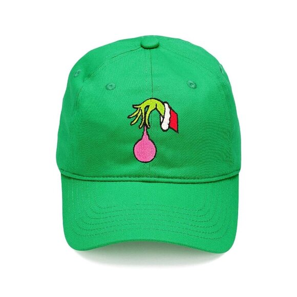 Grinchmas Kelly Green Baseball Hat - Picture 1 of 2